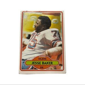 Jessie Baker #100 Topps Football Trading Card